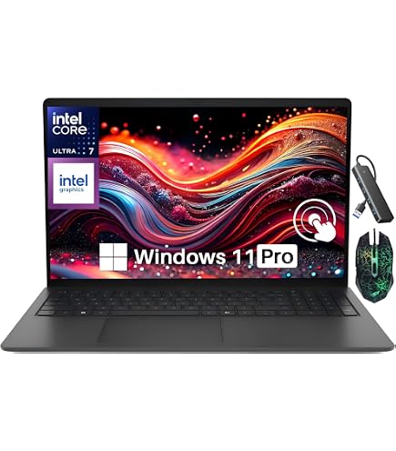 Amazon.com: Dell 15 Touchscreen Laptop, Intel Ultra 7 255U (24